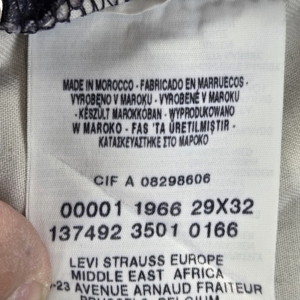 Levis 13113 important